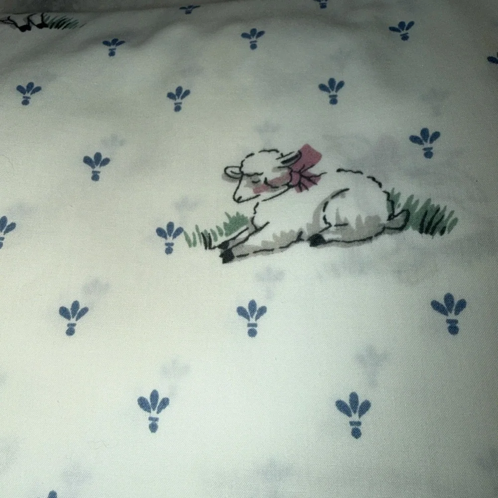 VTG Fieldcrest Howard Kaplans French Barn Pig Full Size 4‎ Piece Sheet Set